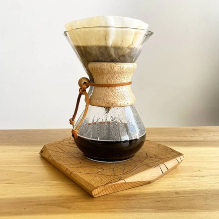 Base Caliente de Madera (Poplar o Haya)