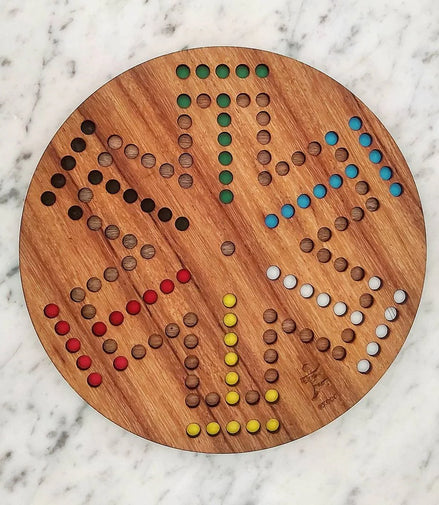 Juego Clásico “No Te Enojes” – Edición Artesanal de Madera