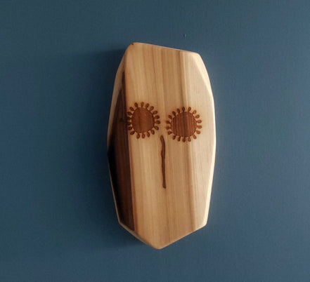 Máscara de Madera Poplar