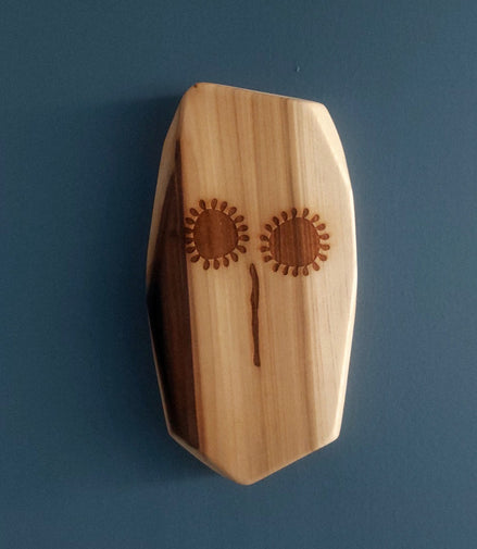 Máscara de Madera Poplar