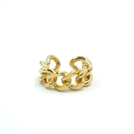 Anillo Dalia dorado