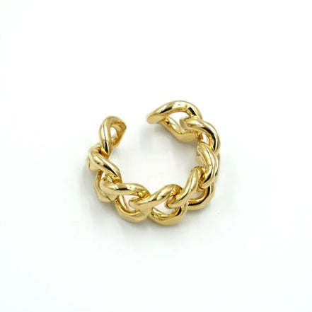 Anillo Dalia dorado