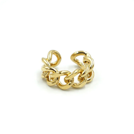 Anillo Dalia dorado