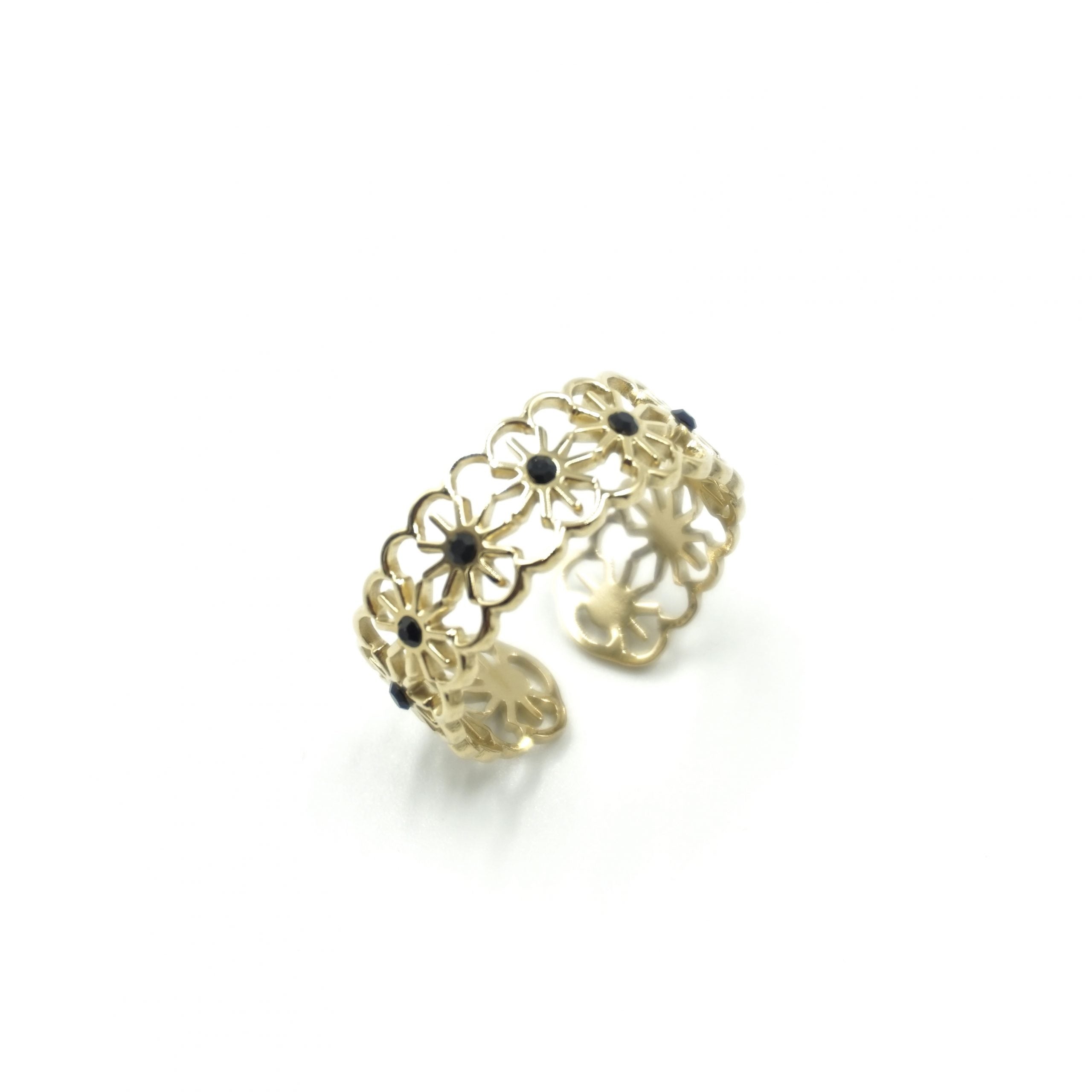Anillo flores