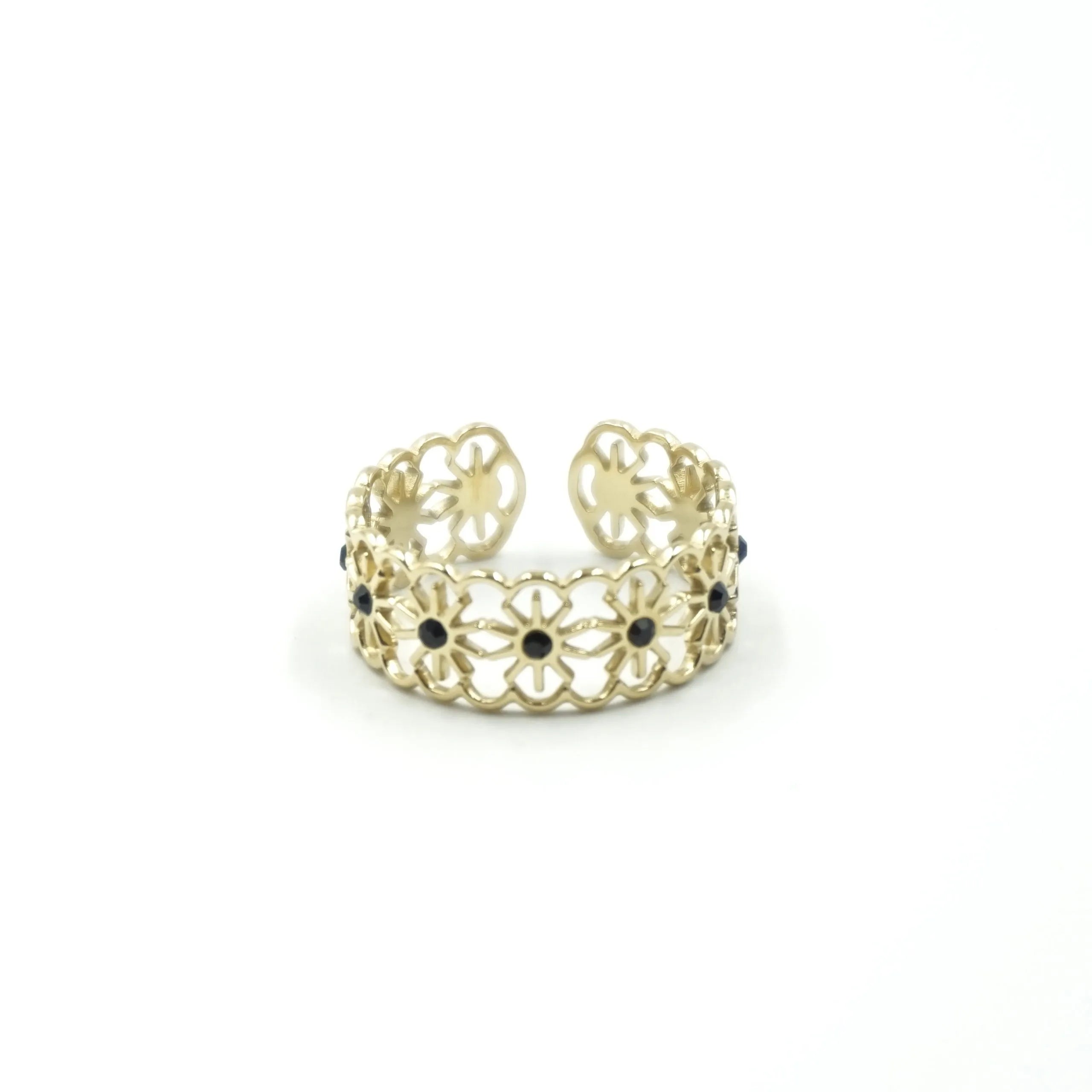Anillo flores