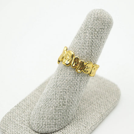 anillo granito oro