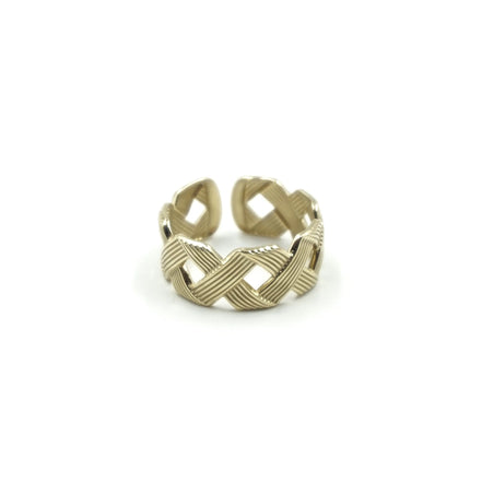 Anillo trenzado