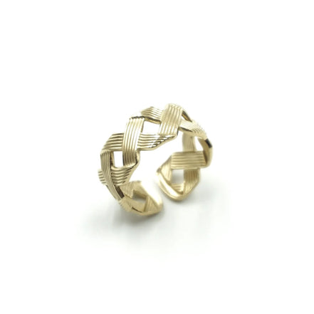 Anillo trenzado
