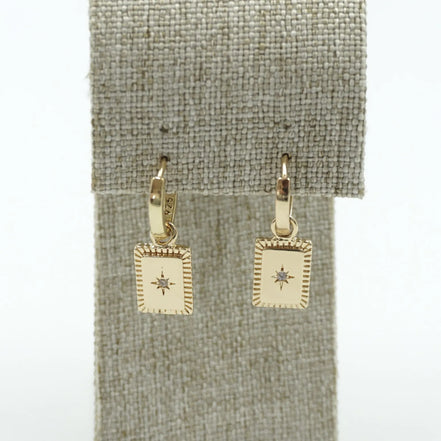 Aretes Rosa de los Vientos