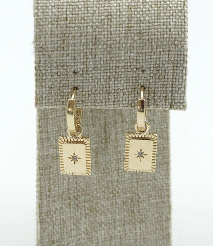 Aretes Rosa de los Vientos