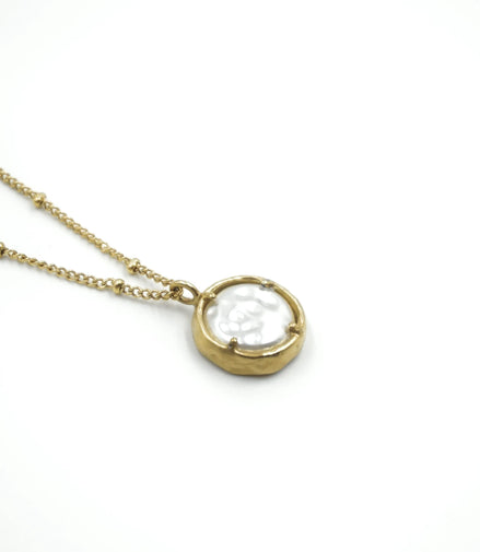 Collar perla natural