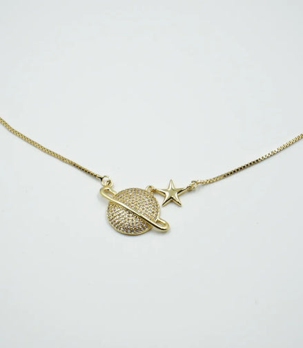 Collar planeta