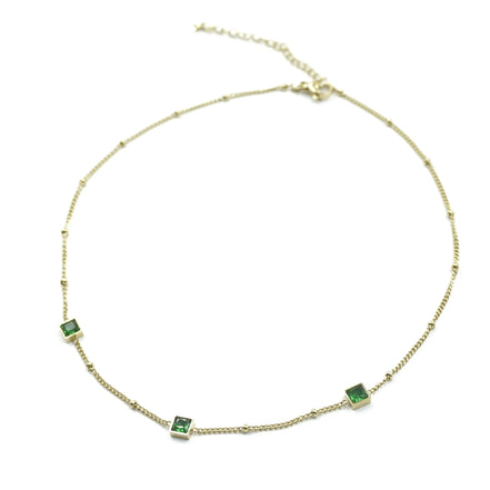 Collar esmeralda