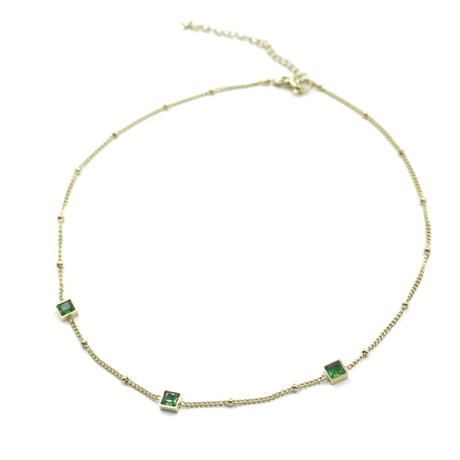 Collar esmeralda