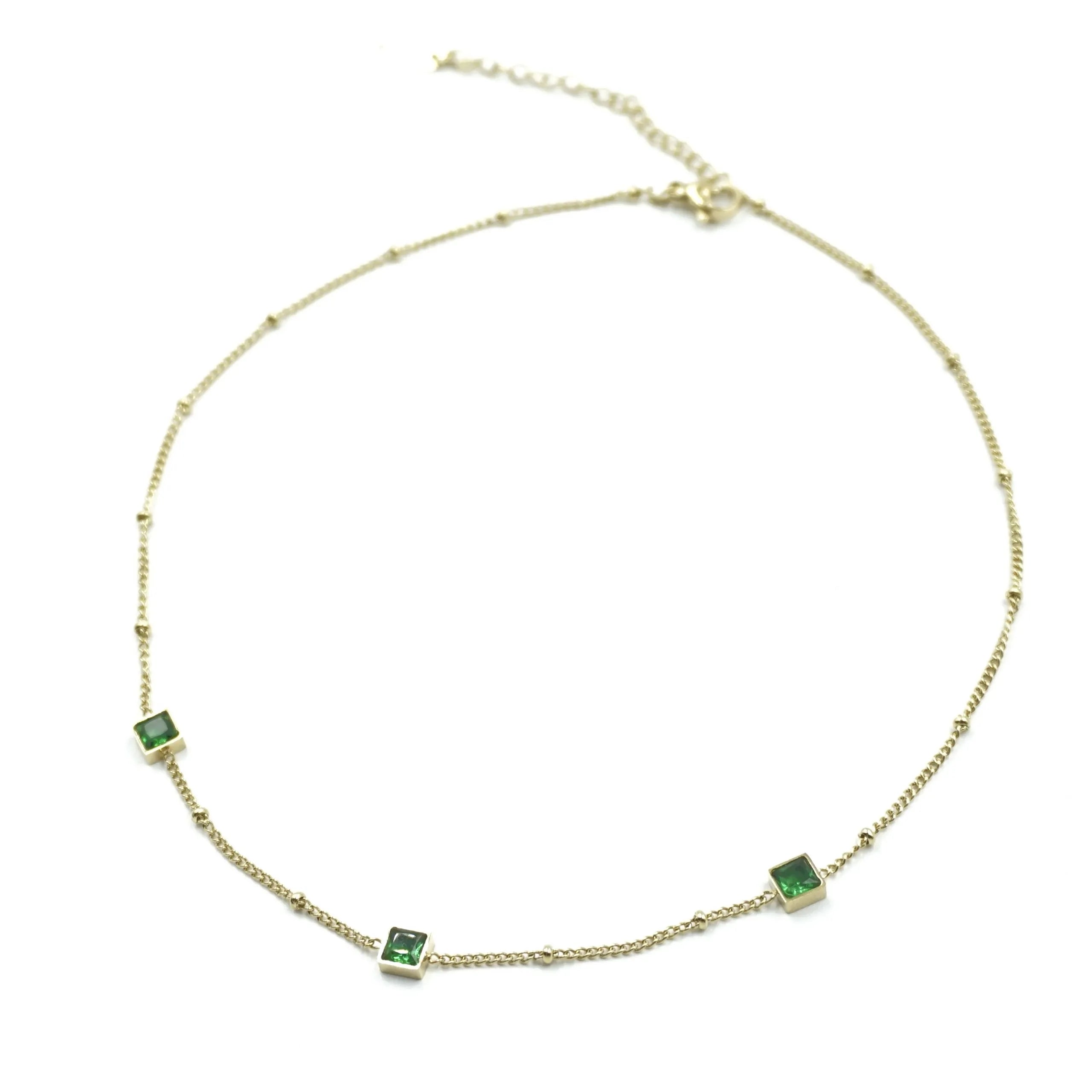 Collar esmeralda