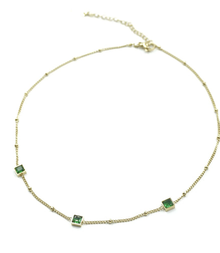 Collar esmeralda