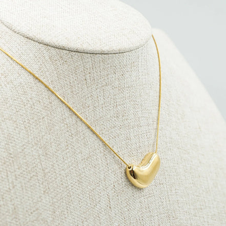 Collar frijol oro