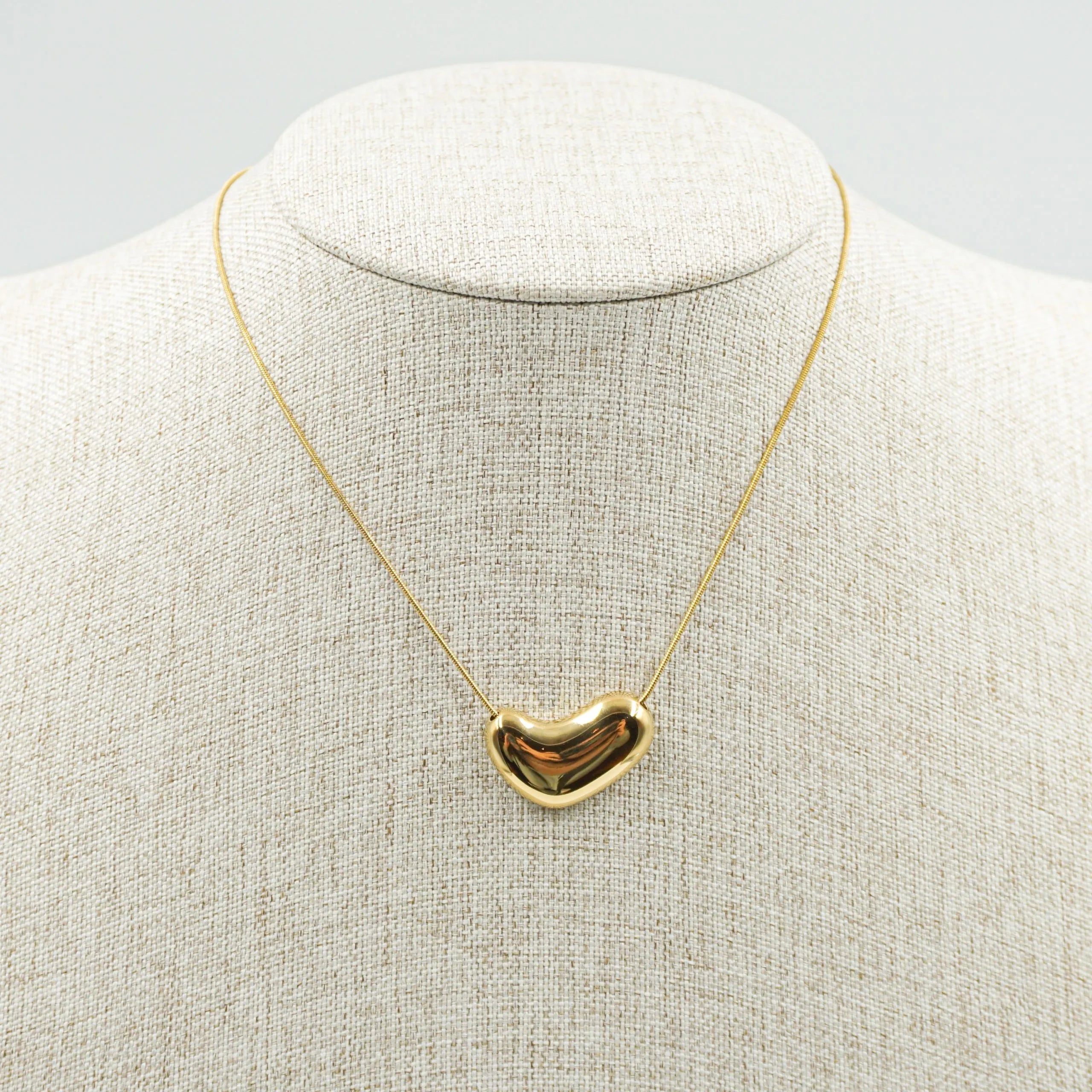 Collar frijol oro