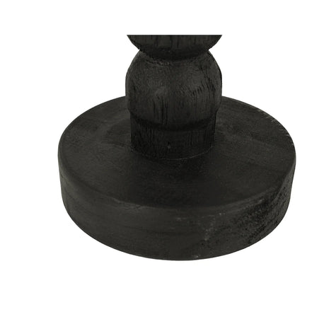 Porta Vela Decorativa de Madera Cuencas