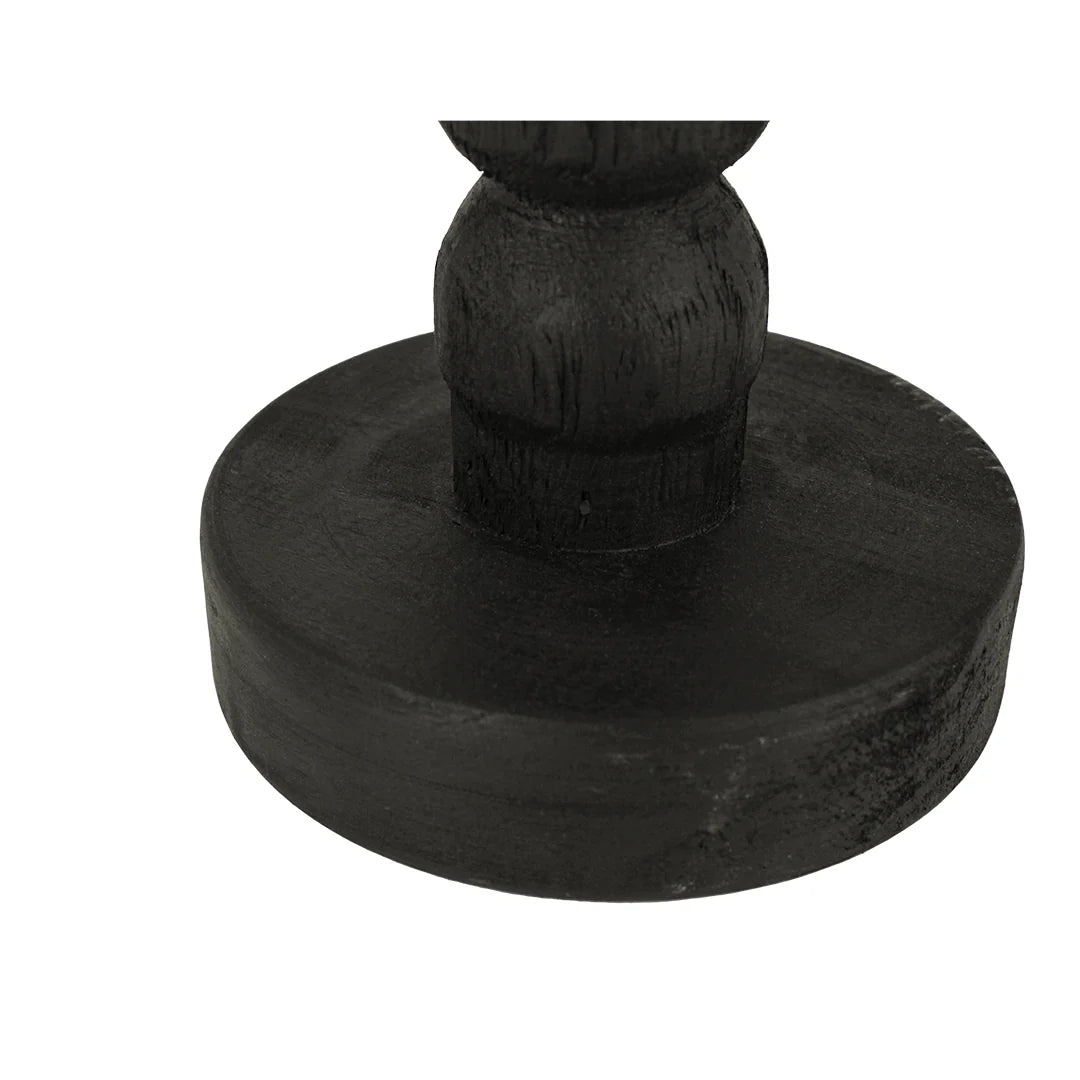 Porta Vela Decorativa de Madera Cuencas