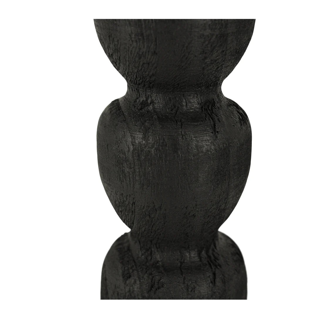 Porta Vela Decorativa de Madera Cuencas