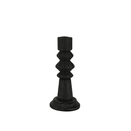 Porta Vela Decorativa de Madera Cuencas