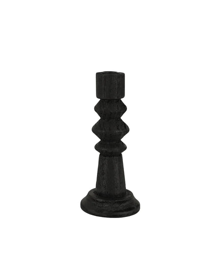 Porta Vela Decorativa de Madera Cuencas