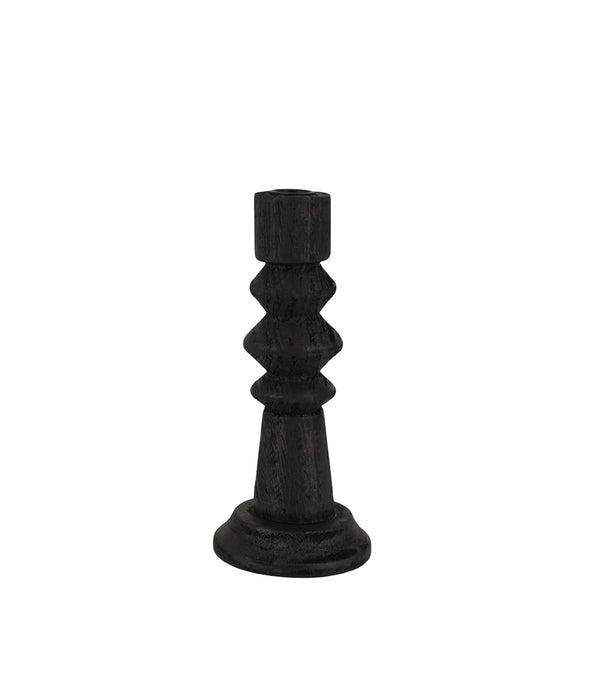 Porta Vela Decorativa de Madera Cuencas