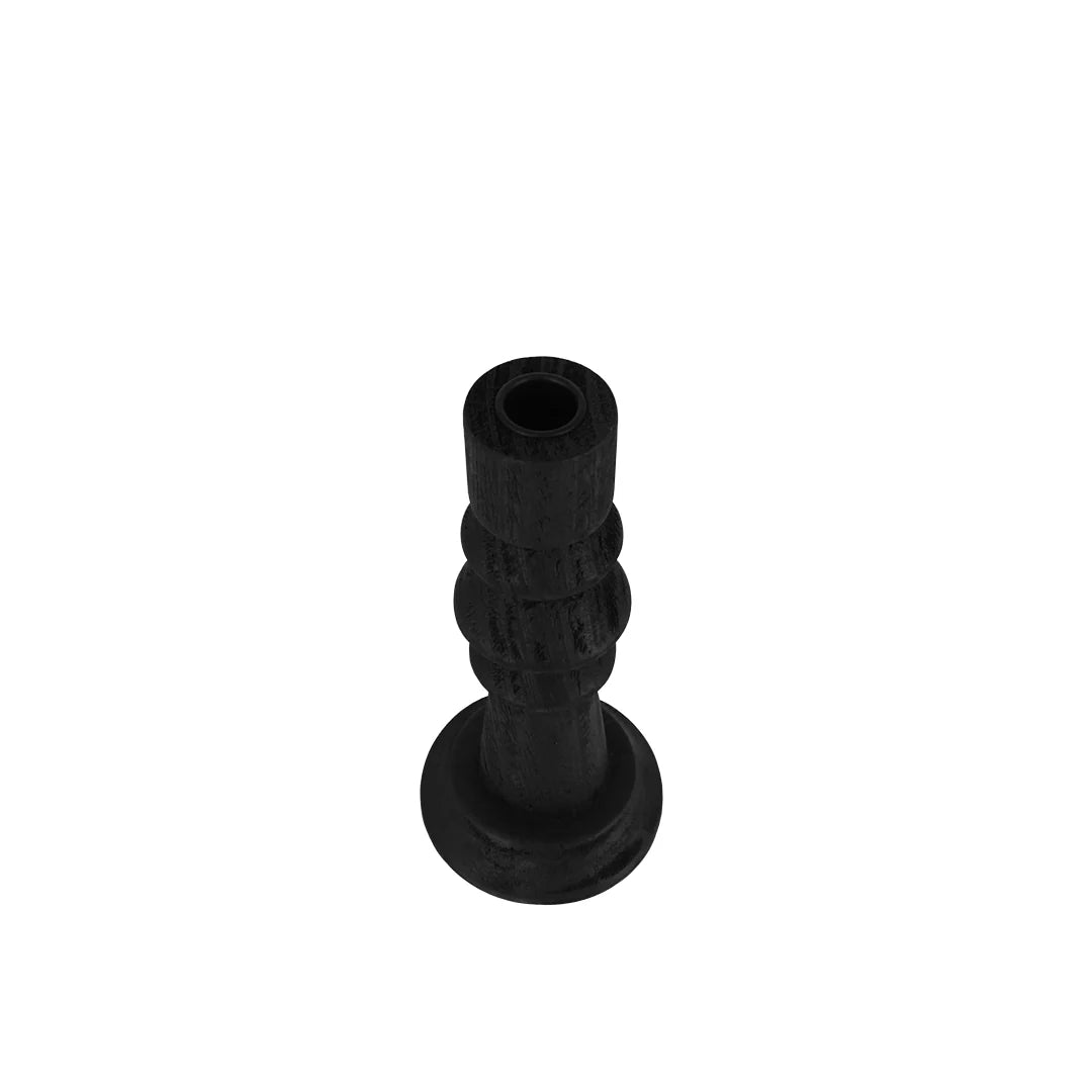 Porta Vela Decorativa de Madera Cuencas