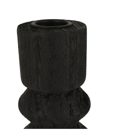 Porta Vela Decorativa de Madera Cuencas