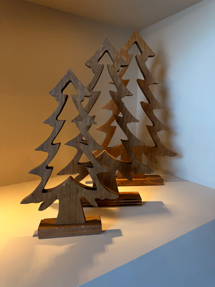 Set de 3 Árboles de Madera