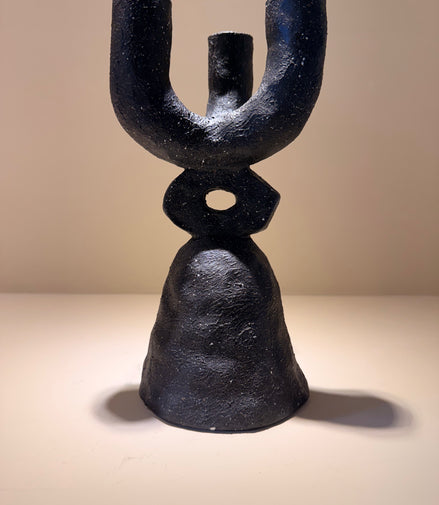 Candelabro Temas – Cemento y Granito Negro