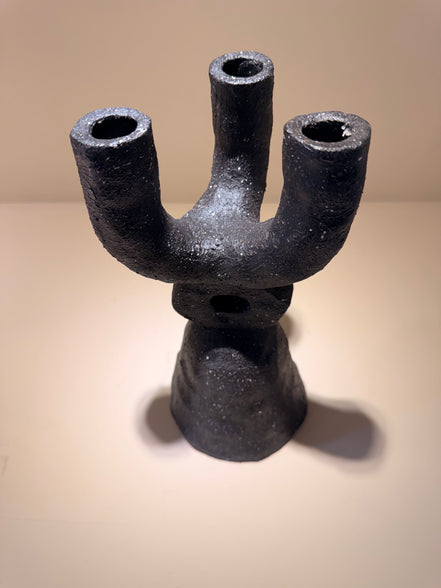 Candelabro Temas – Cemento y Granito Negro