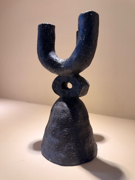 Candelabro Temas – Cemento y Granito Negro