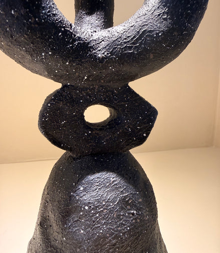 Candelabro Temas – Cemento y Granito Negro