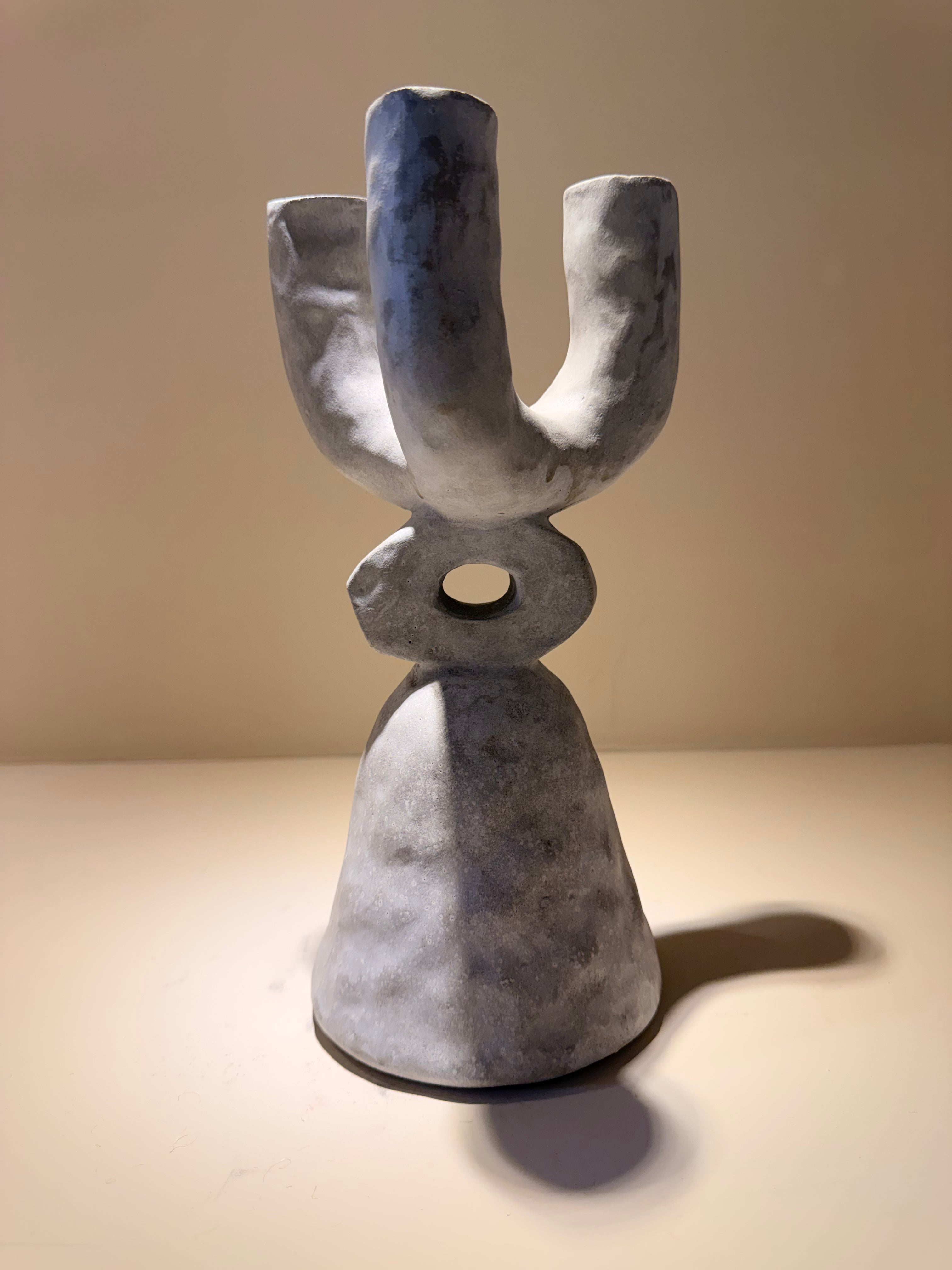 Candelabro Temas – Cemento y Granito Negro