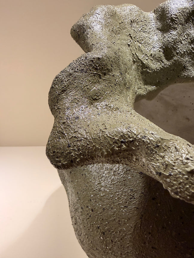 Florero Tulipán Cemento