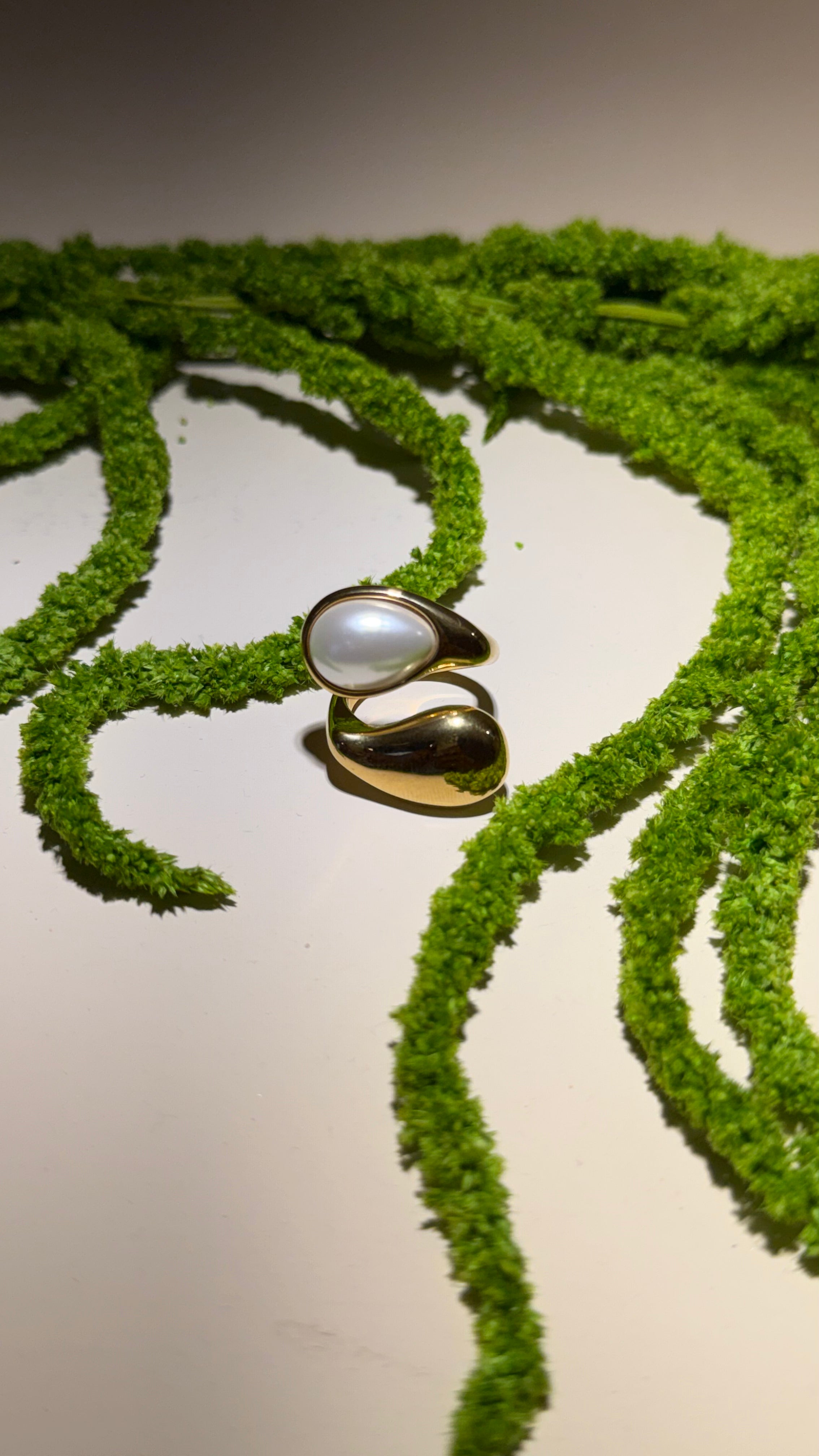 Anillo perla