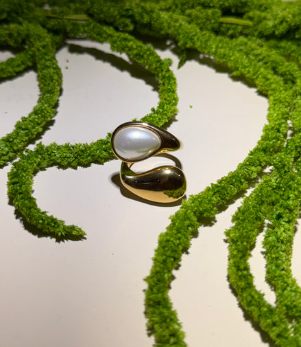 Anillo perla