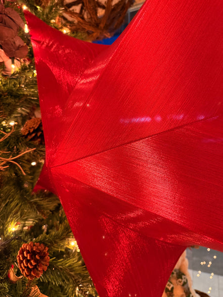 Estrella Roja para Árbol de Navidad