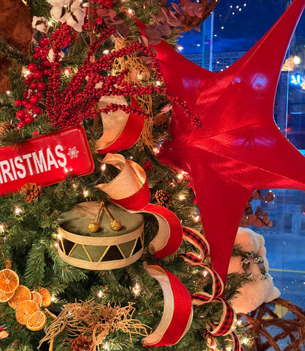 Estrella Roja para Árbol de Navidad