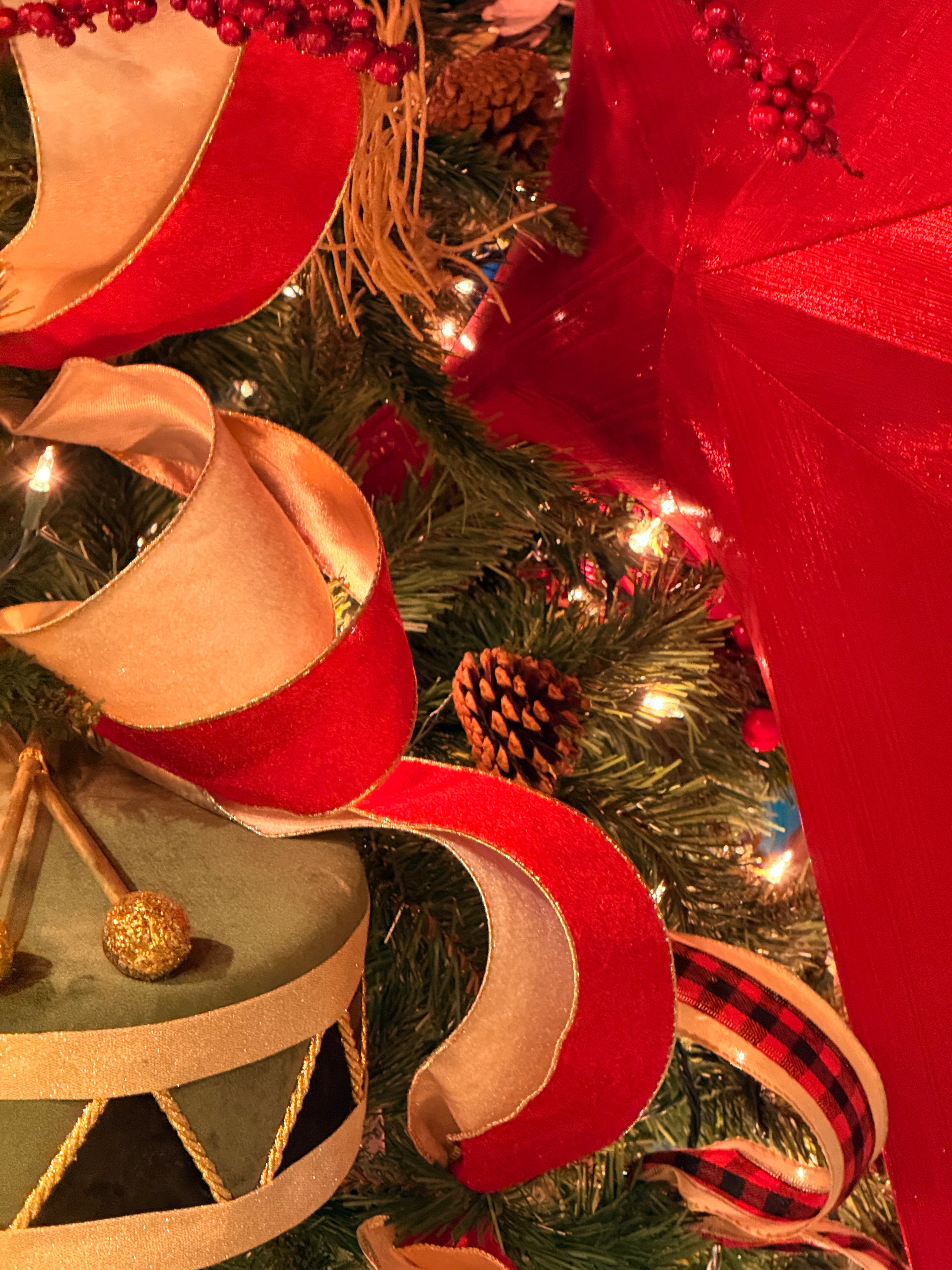 Estrella Roja para Árbol de Navidad