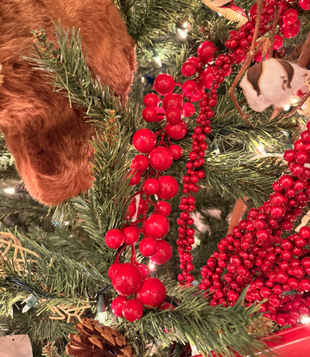 Guía de Cerezas Navideña 130 cm