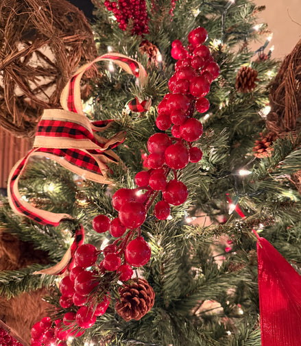 Guía de Cerezas Navideña 130 cm