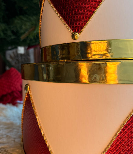 Tambor Triangular Rojo