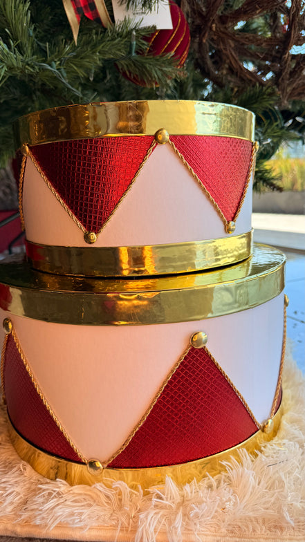 Tambor Triangular Rojo