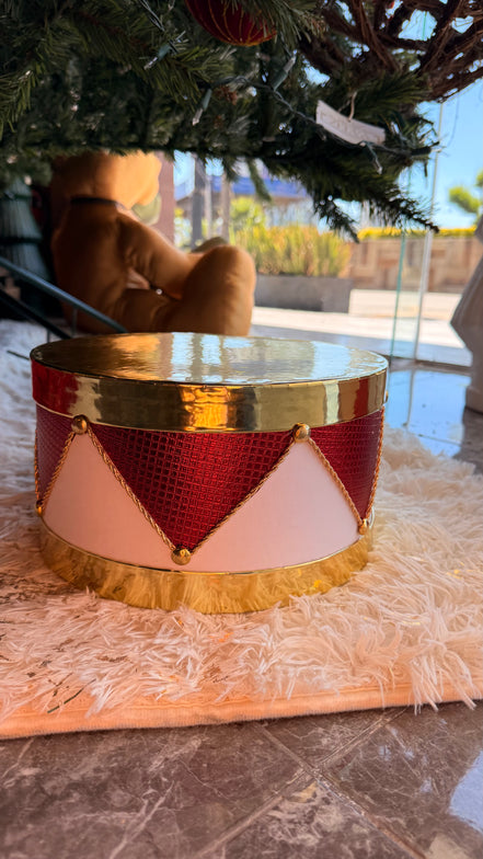 Tambor Triangular Rojo