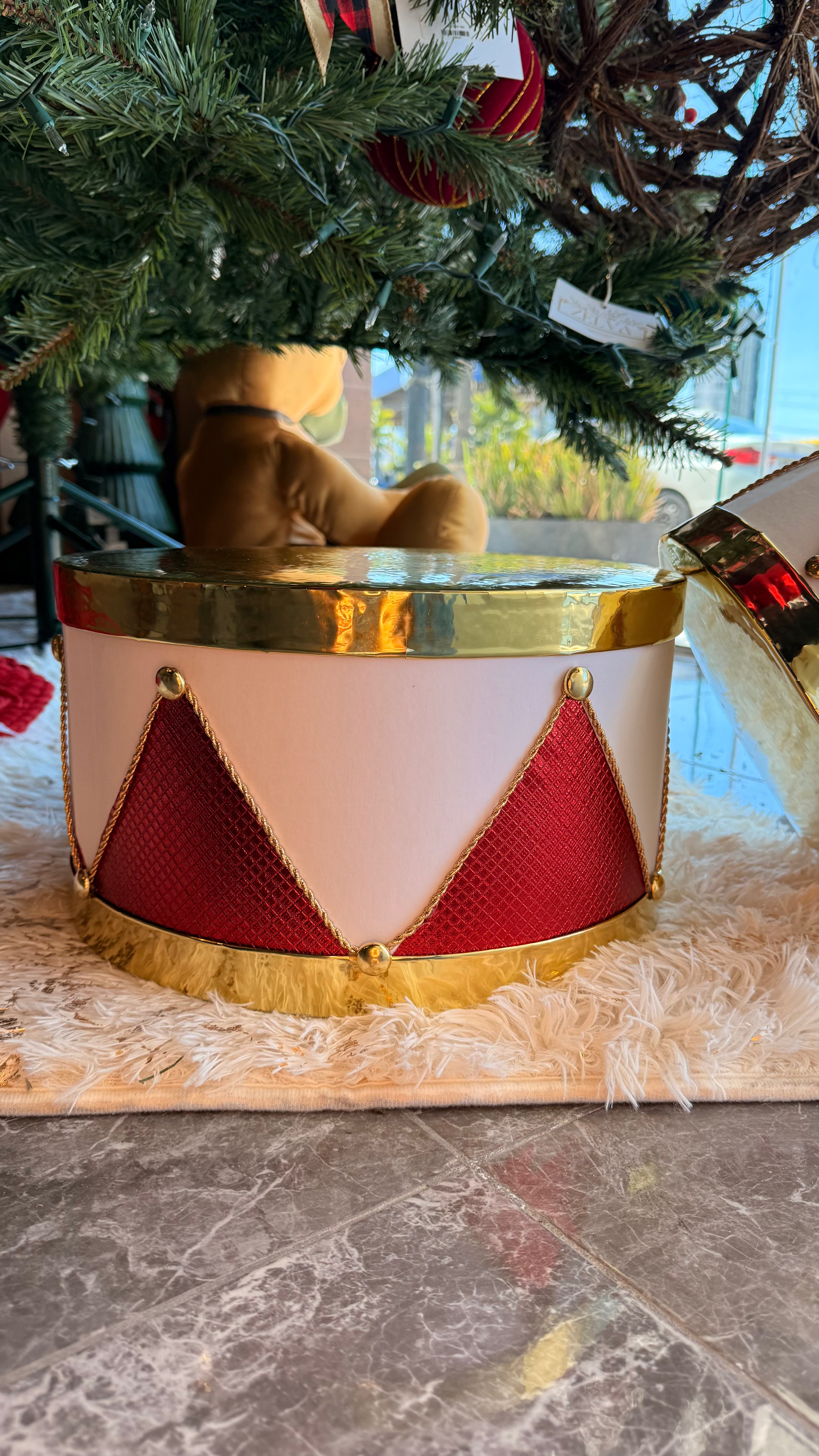 Tambor Triangular Rojo