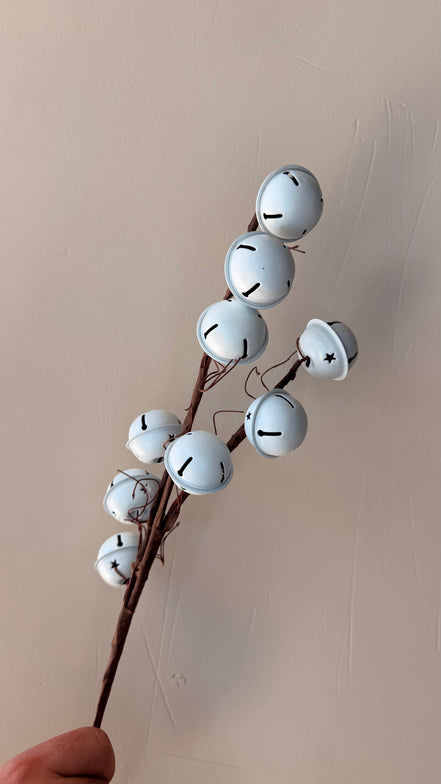 Vara de Cascabel (Blanca/Roja) | Ramillete Navideño