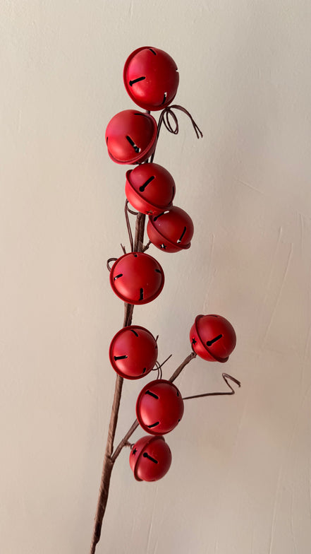 Vara de Cascabel (Blanca/Roja) | Ramillete Navideño